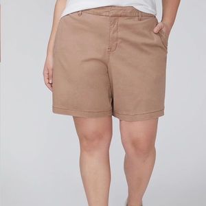 NWOT Plus size Lane Bryant Girlfriend Shorts